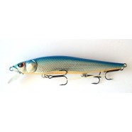 Воблер на хижу рибу, EOS Mystik Minnow SP, 110мм, вага 14,5г, заглиблення 0,8-1,2м, колір №050